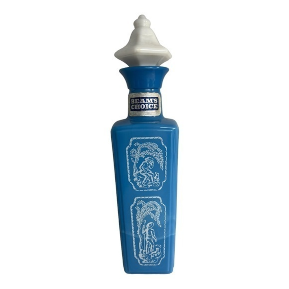 Jim Beam 1965 Decanter Shepard & Dog Beams Choice "Empty" Decor Bottle‎